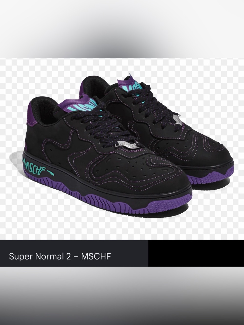 NWT MSCHF Super Normal 2 Mars Black Sneakers
Size: 10M/11.5W